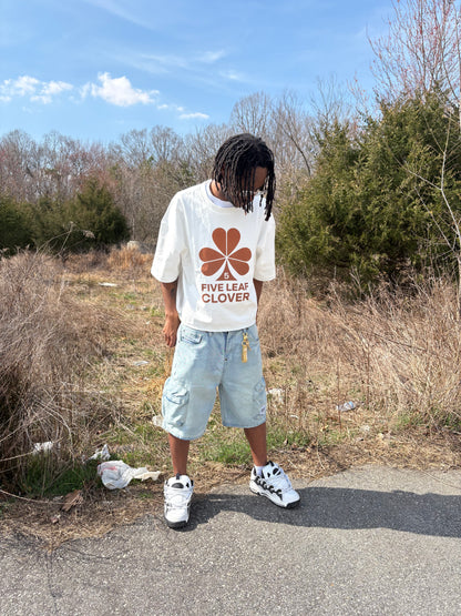 Fiveleaf cropped boxtee